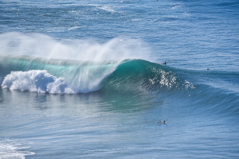 Picture of the break at Blacks beach.
